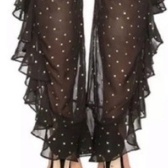 NWT Amanda Uprichard Moonlight Star Print Backless Roper Jumpsuit Size XS - Picture 5 of 11